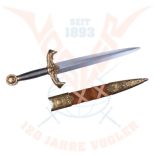 Merlin tőr hüvelyben