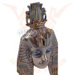Tutanhamon egyiptomi maszk, fali dísz