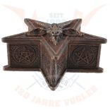 Pentagram doboz Baphomet fejjel