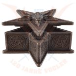 Pentagram doboz Baphomet fejjel