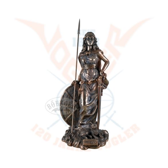  Freyja germán istennő szobor