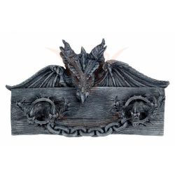 Sárkányos fali kulcstartó