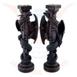 Sárkányos gyertyatartó/db