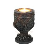 Sárkánykarmos mécsestartó