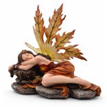 Kövön alvó ősz tündér