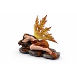 Kövön alvó ősz tündér