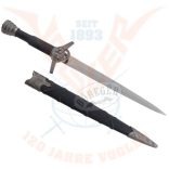 Witcher tőr fekete-ezüst