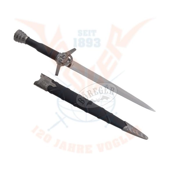 Witcher tőr fekete-ezüst