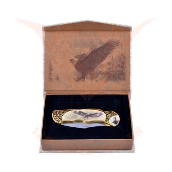 Bicska díszdobozban "Sasos"