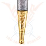 Reneszánsz olló arany színű