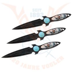 Indiános dobókés szett /3db-os