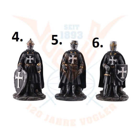 Keresztes lovagok /fehér-fekete-ezüst/db