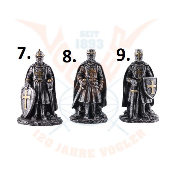 Keresztes lovagok /fehér-fekete-ezüst/db