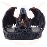 Kaszás mécsestartó