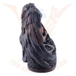 Kaszás mécsestartó