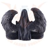 Kaszás mécsestartó