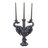 3-ágú sárkányos gyertyatartó