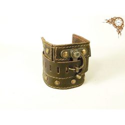 Steampunk Viktoriánus stílusú csuklópánt, karkötő