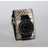 Kígyóbőr óraszíj (óra nélkül)