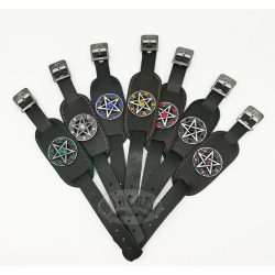 Pentagram karkötő Swarovski kristályokkal
