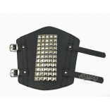 Piramisszegecses bőr alkarvédő