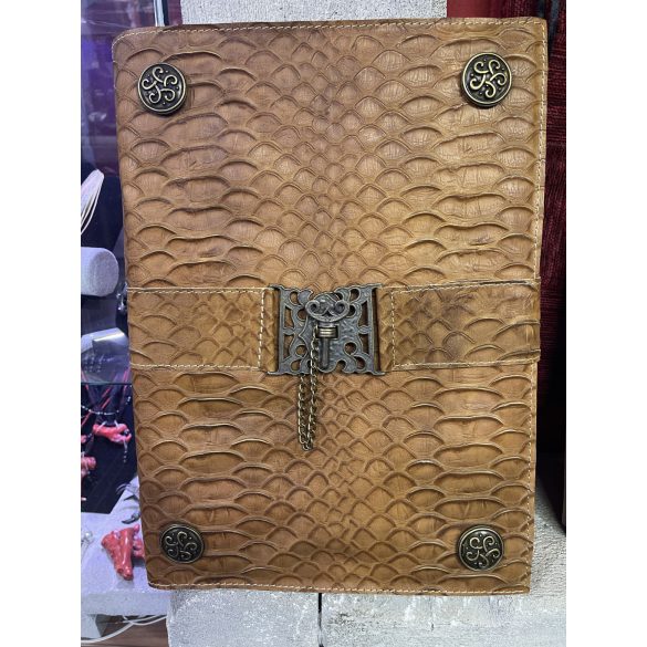 Bőr Boszorkány napló (Grimoire)