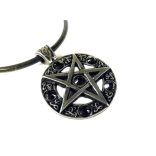 Pentagram nyaklánc