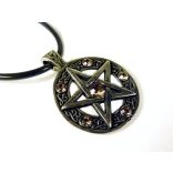 Pentagram nyaklánc
