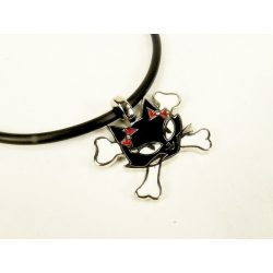 Rockabilly macska nyaklánc