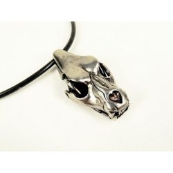 Sárkánykoponya nyaklánc/nyitható szájú