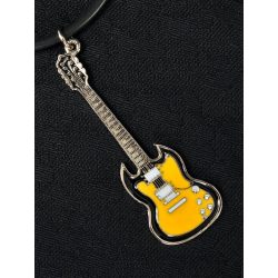 guitar necklace
