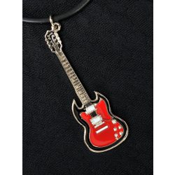 guitar necklace
