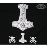Mjollnir mintás motoros kendő
