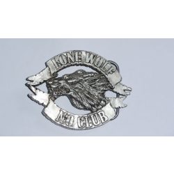 Lone Wolf belt buckle