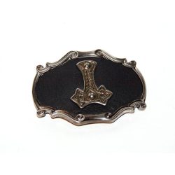 Thor hammer belt buckle
