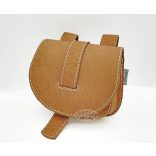 Bőr tarsoly övtáska