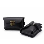 Telefontokos bőr övtáska