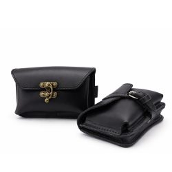 Telefontokos bőr övtáska