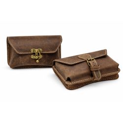 Telefontokos bőr övtáska