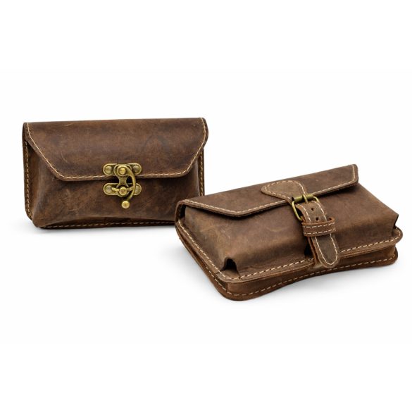 Telefontokos bőr övtáska