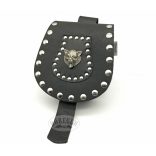 Medvefejes bőr tarsoly