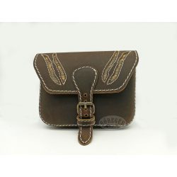 belt bag with snake skin