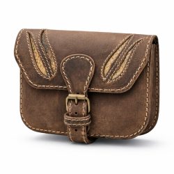 belt bag with snake skin