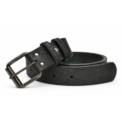 Fekete bivaly bőr öv