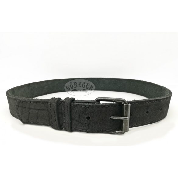 Fekete bivaly bőr öv