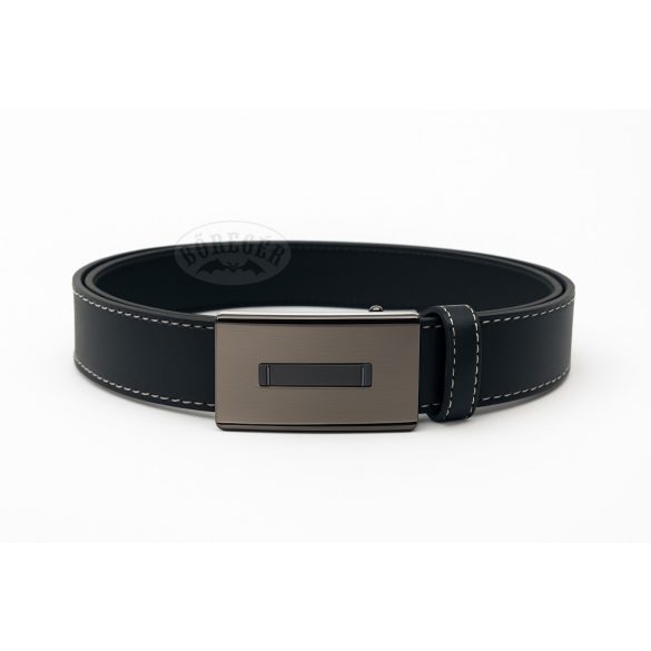 Férfi bőr öv autómata csattal