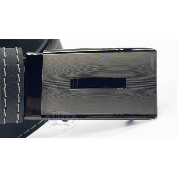 Férfi bőr öv autómata csattal