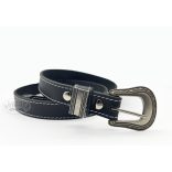 Western stílusú női bőr öv