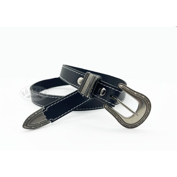 Western stílusú női bőr öv