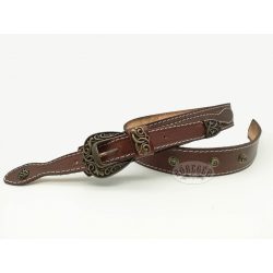 Leather belt
